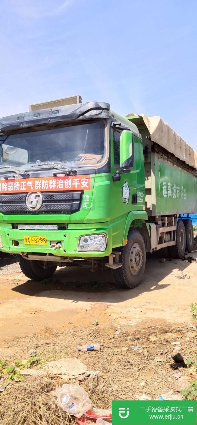 浙江出售二手陜汽重卡后八輪自卸車