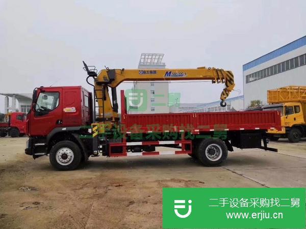 河南出售二手柳汽乘龍國五單橋200馬力隨車吊