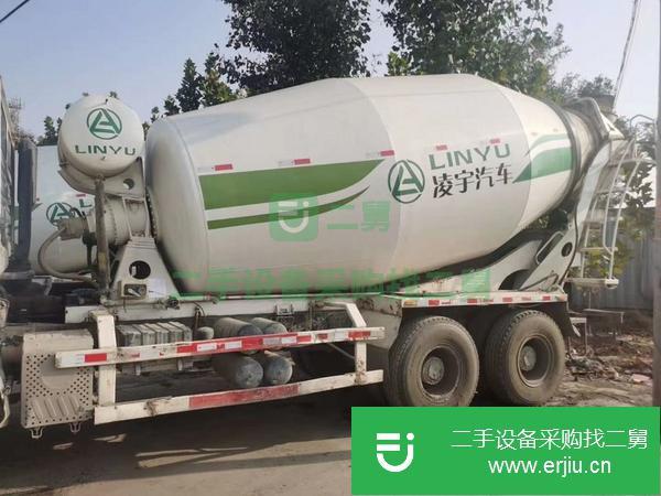 山東出售二手大14方德龍攪拌車，國五