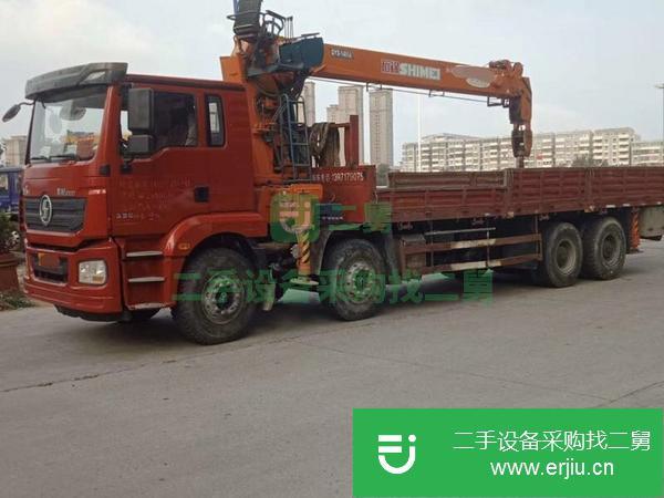 福建出售二手石煤14噸隨車(chē)吊濰柴336馬力個(gè)人戶
