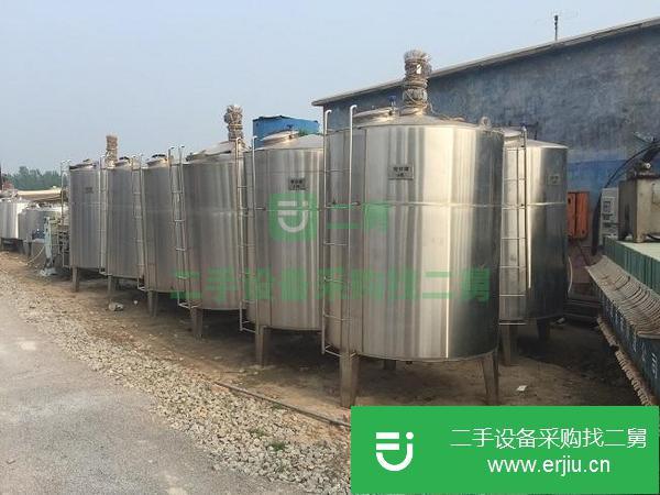 浙江出售二手不銹鋼儲罐