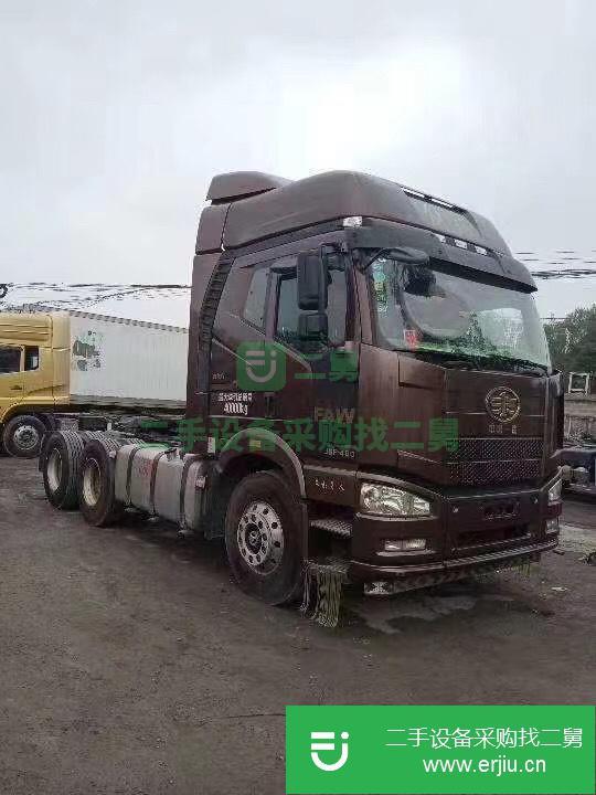 山東出售二手一汽解放牽引車
