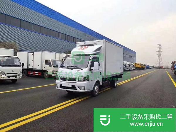 浙江出售二手東風途逸柴汽油版冷藏車