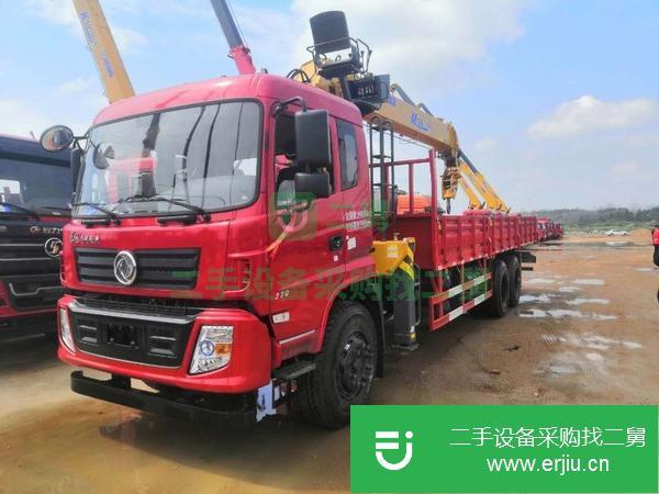 河北出售二手東風10噸隨車吊