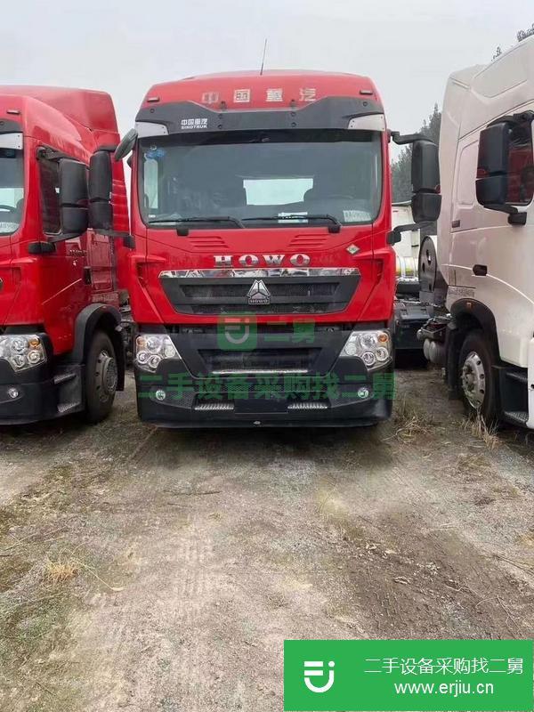 吉林出售二手豪沃天然氣牽引車  440馬力