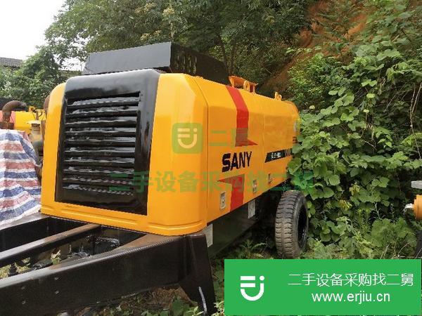 湖南出售二手三一電拖泵 110千瓦電機