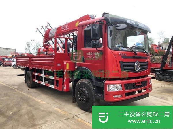 江蘇出售東風單排吊車,玉柴200馬力發動機,法士特8檔變速箱