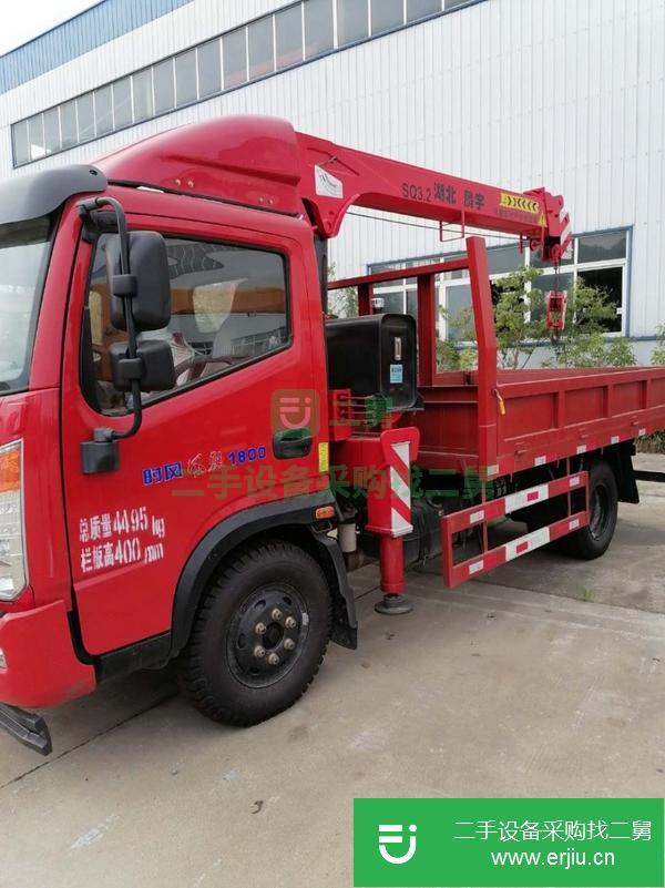 甘肅出售二手藍牌5噸吊車