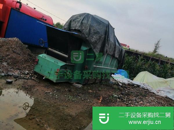 遼寧出售二手1噸生物質燃煤蒸汽鍋爐