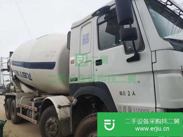 黑龍江出售二手18年國五豪沃大20方攪拌車