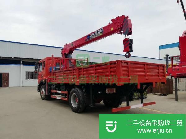 湖北出售二手東風多利卡8噸吊車