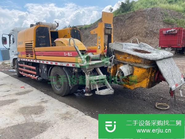 山西出售二手三一10018車載泵工作2900小時(shí)車況整齊