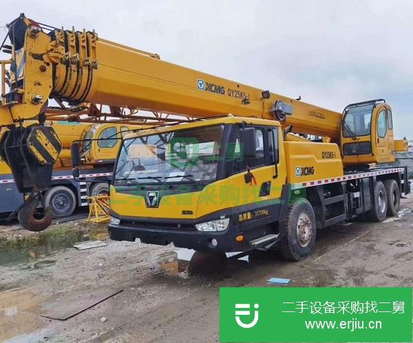 山東出售二手徐工25k5-1汽車吊