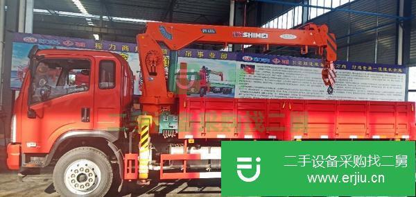 湖北出售二手6.3噸隨車吊可分期
