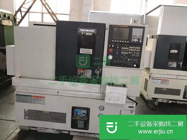 江蘇出售二手日本瀧澤數控斜身車床