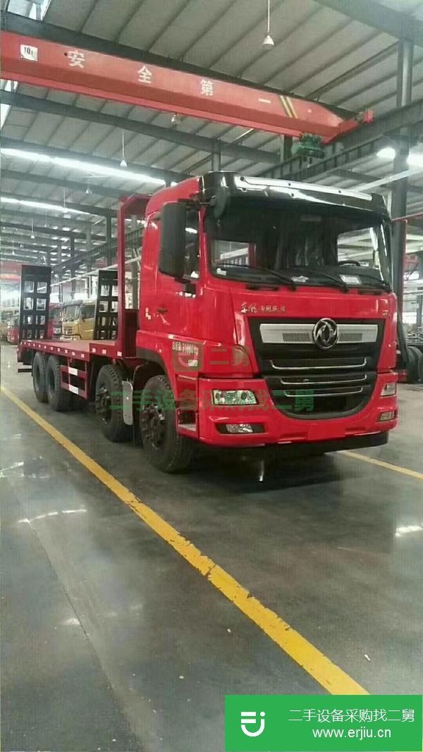 遼寧出售二手東風(fēng)D7L前四后八平板運輸車