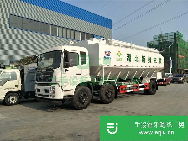 上海出售二手東風(fēng)12方散裝飼料運(yùn)輸車可分期