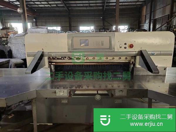 浙江出售二手國望程控切紙機1300