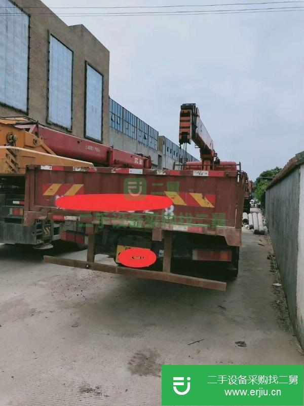 江西出售二手12噸隨車吊東風(fēng)底盤