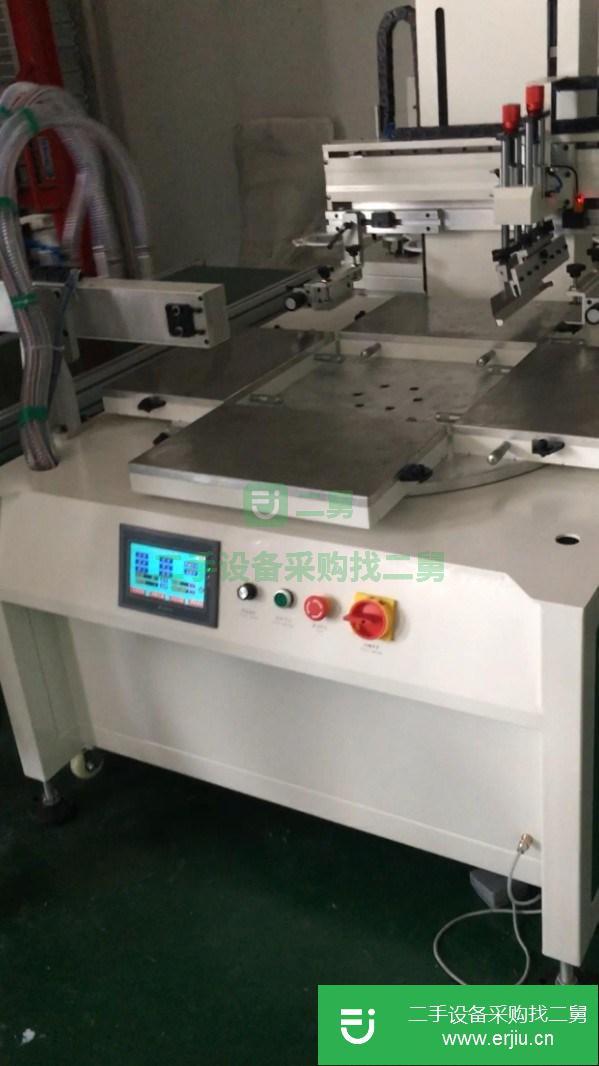 廣東出售二手鋼化玻璃平面轉盤絲印機