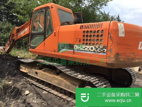 山東出售二手斗山220-7挖掘機(jī)