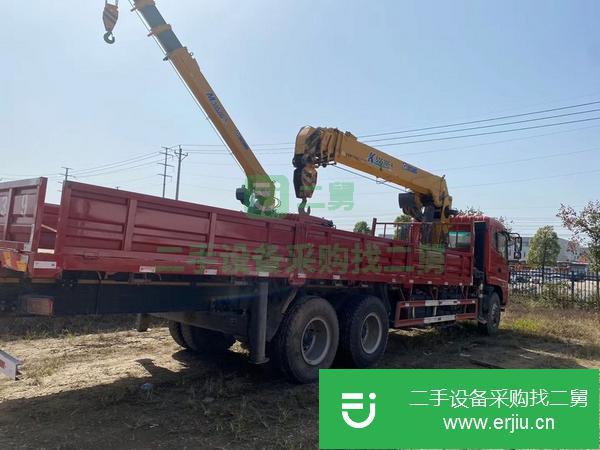 河北出售二手后八輪12噸徐工隨車(chē)吊