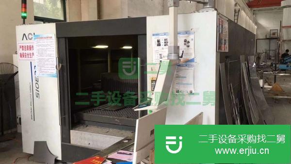 江蘇出售二手上海埃錫爾力豐3015雙交換臺1000w光纖激光切割機