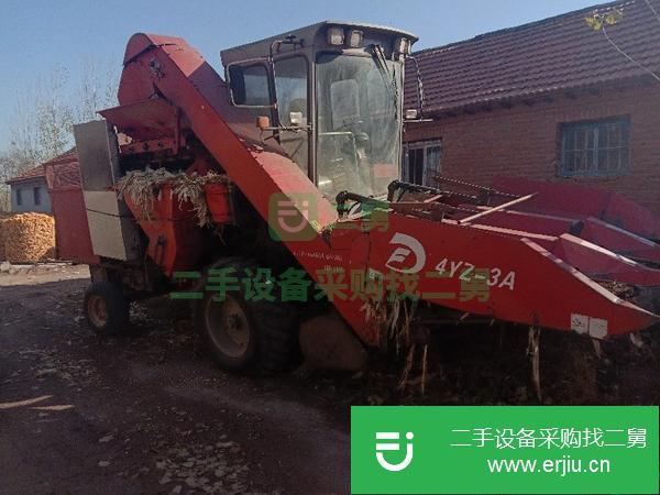 山東出售二手大豐玉米收割機玉柴145馬力