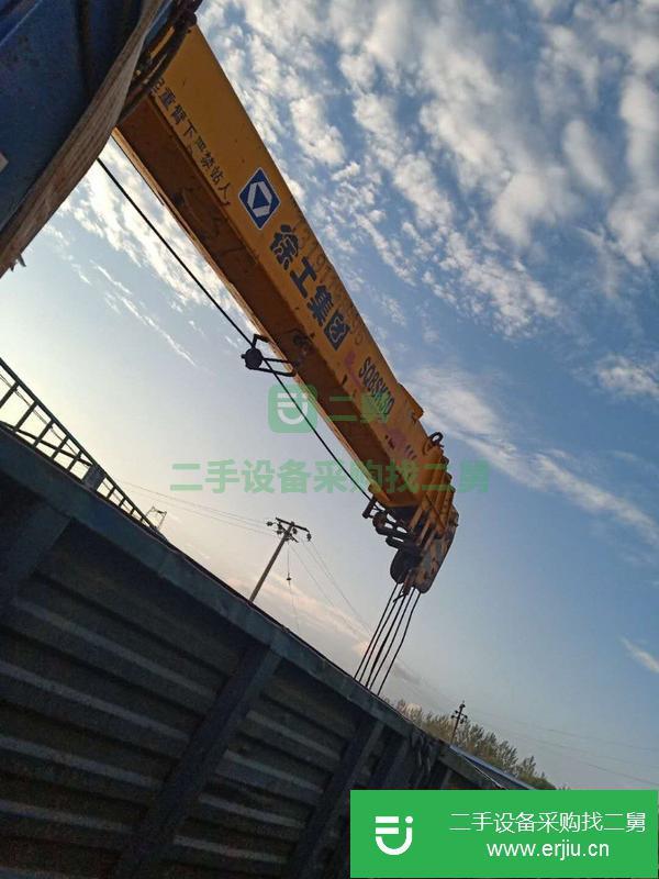 山西出售二手徐工八噸隨車吊