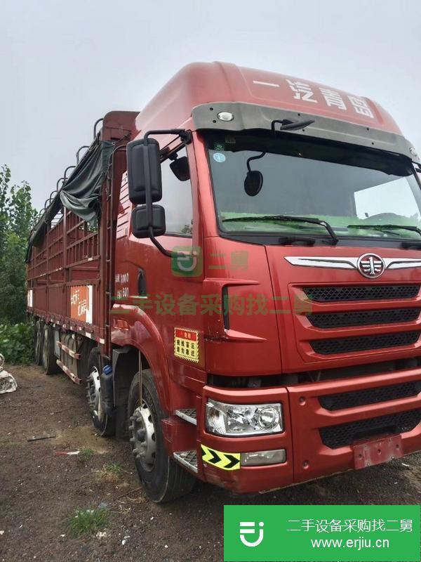 河北出售二手解放途V，350濰柴動力載貨車