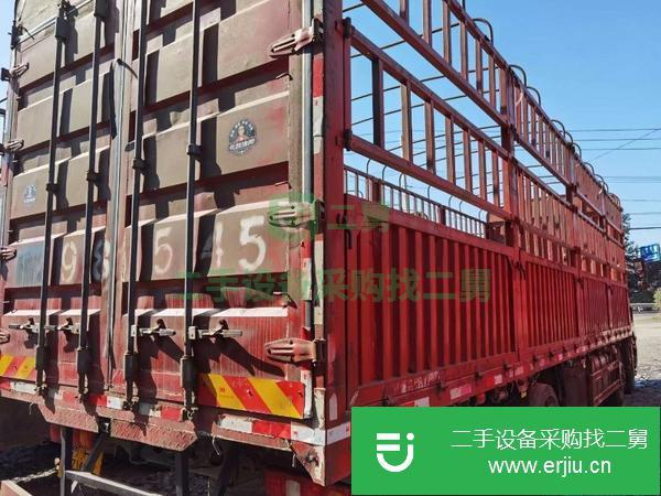 遼寧出售二手國五前四后四9.6米高欄貨車