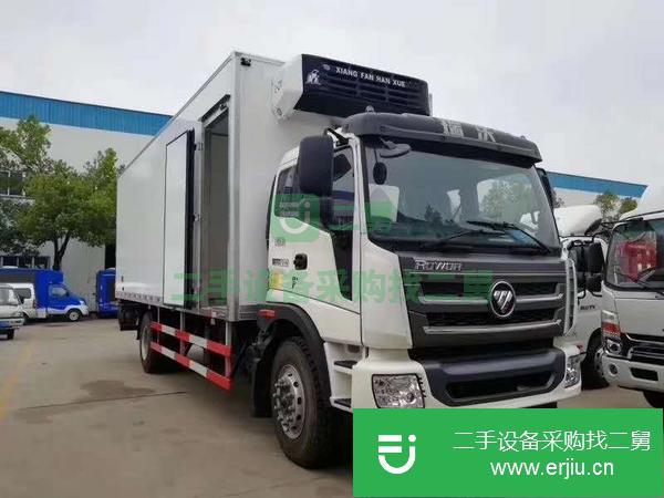 山東出售二手福田瑞沃6.8米冷藏車(chē)