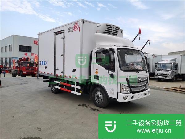 浙江出售二手福田歐馬可4.2米冷藏車