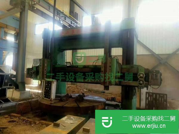 江西出售二手4米立式車床！高度2米！工作臺2.83米！