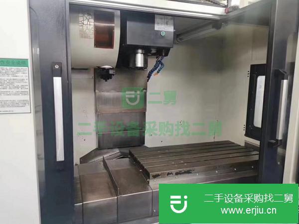 江蘇出售二手德揚EV數控機床，配各一臺850、線軌、Fanuc 0i-MF，主軸10000轉帶油冷