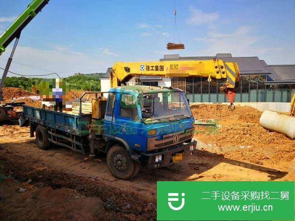 湖北出售二手徐工6.3噸隨車吊
