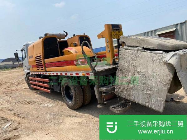 內蒙古出售二手三一車載泵干活特別少手續齊全