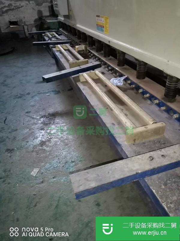 河北出售二手8乘四米擺式液壓剪板機(jī)