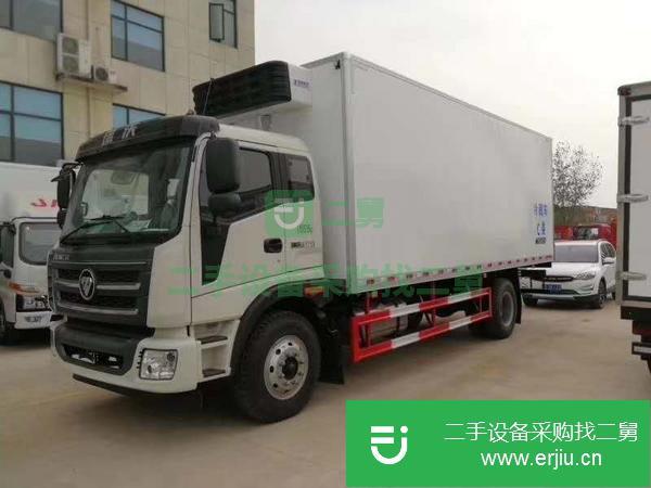 山東出售二手福田瑞沃6.8米冷藏車(chē)