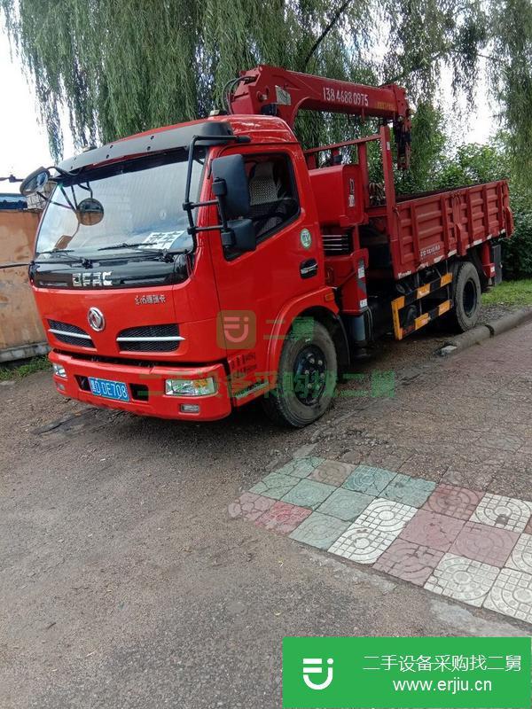 黑龍江出售二手東風(fēng)四噸隨車吊