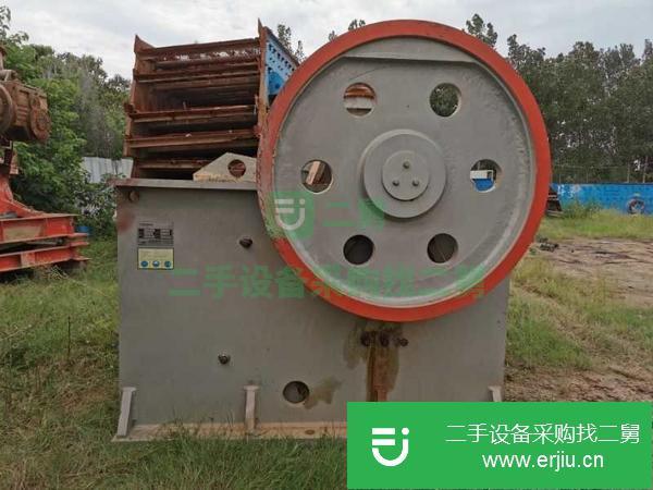 河南出售二手黎明600/900顎式破碎機