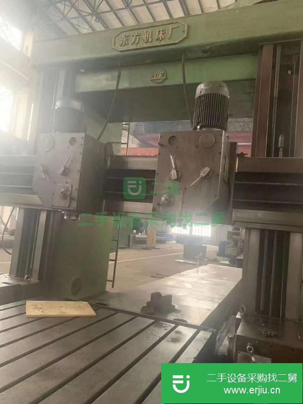 浙江出售二手2x6米龍門鏜銑床