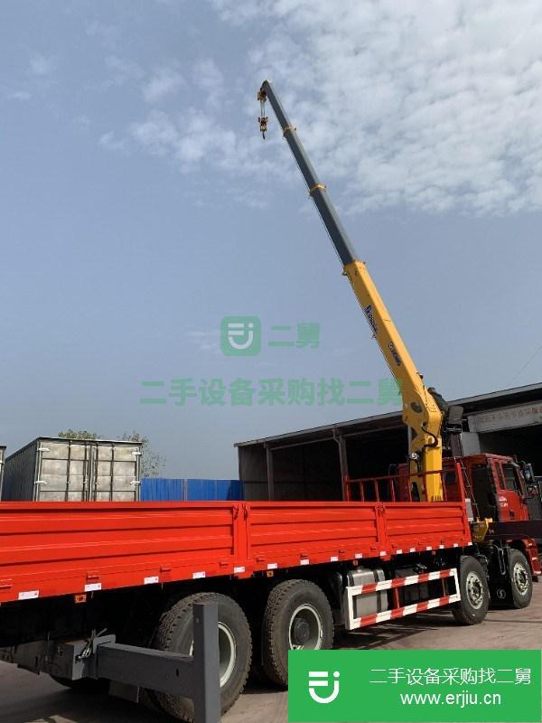福建出售二手340馬力徐工12噸G型臂隨車吊