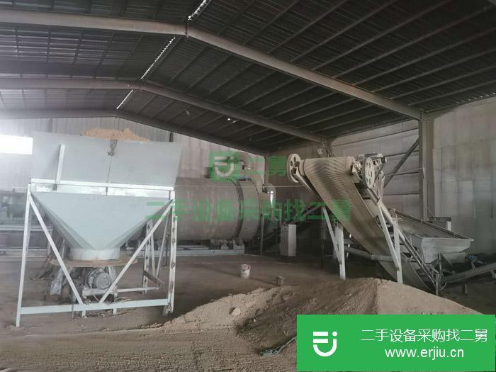 河南出售二手時(shí)產(chǎn)30噸沙子烘干機(jī)