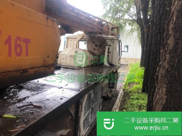 山東出售二手浦沅12噸汽車吊