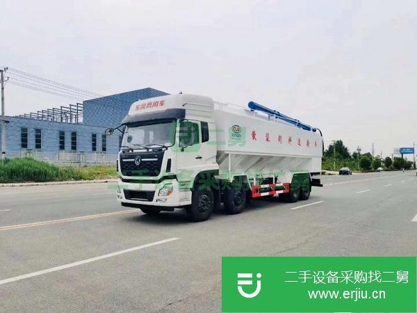 湖北出售二手東風散裝飼料運輸車