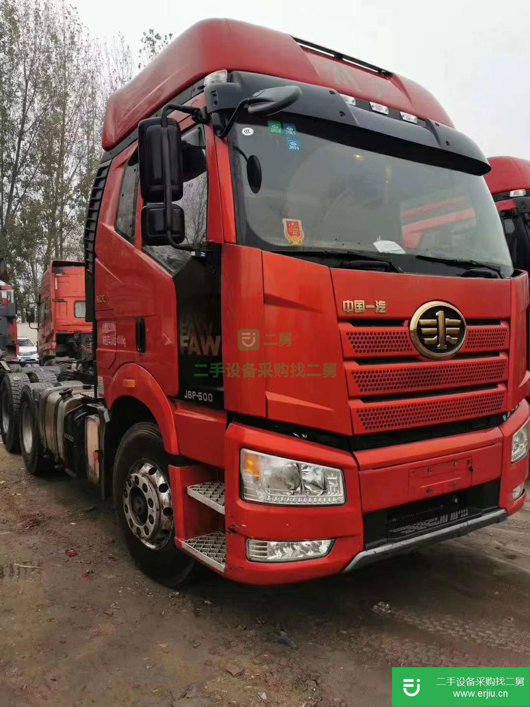 云南出售二手一汽解放J6P牽引車