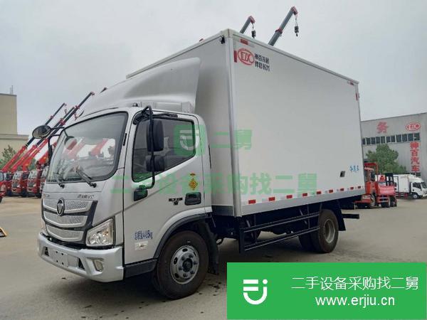 四川出售二手福田歐馬可4.2米130馬力冷藏車