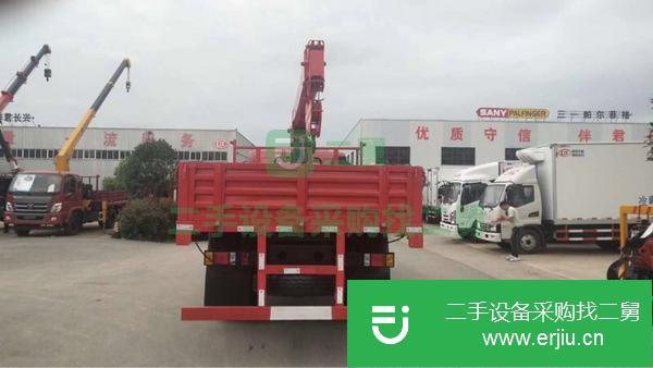 江西出售二手福田6.3噸隨車吊國六