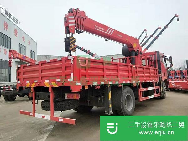 山東出售二手單橋三一8噸隨車吊
